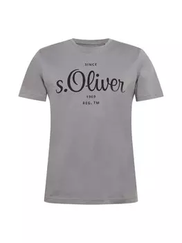 Футболка S.Oliver, серый