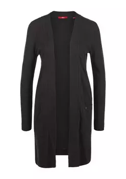 Футболка s.Oliver, серый/черный