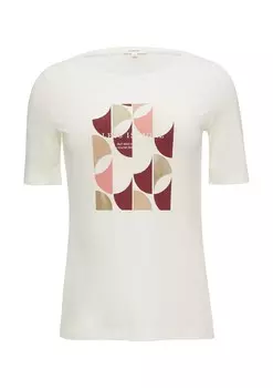 Футболка s.Oliver Shirt, экрю