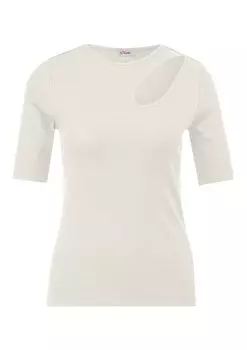 Футболка s.Oliver Shirt, экрю