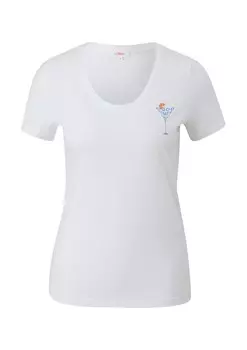 Футболка s.Oliver Shirt, белый