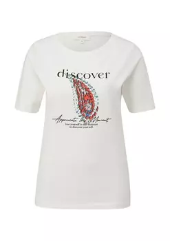 Футболка s.Oliver Shirt, белый