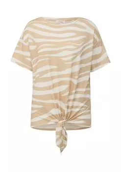 Футболка s.Oliver Shirt, бежевый