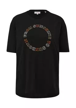 Футболка s.Oliver Shirt, черный