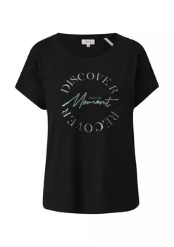 Футболка s.Oliver Shirt, черный