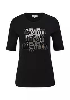 Футболка s.Oliver Shirt, черный