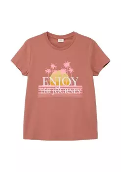 Футболка s.Oliver Shirt, цвет cherry red