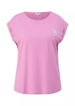 Футболка s.Oliver Shirt, цвет eosin
