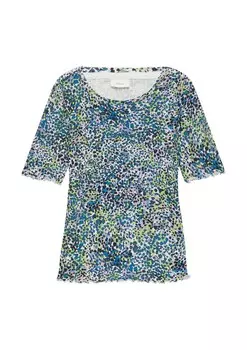 Футболка s.Oliver Shirt, цвет petrol/light green