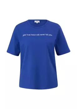 Футболка s.Oliver Shirt, королевский синий