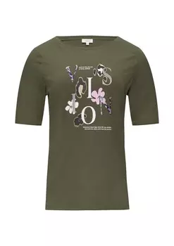 Футболка s.Oliver Shirt, оливковый