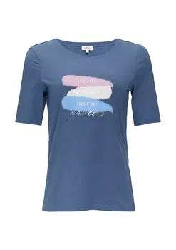 Футболка s.Oliver Shirt, синий