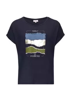 Футболка s.Oliver Shirt, темно-синий