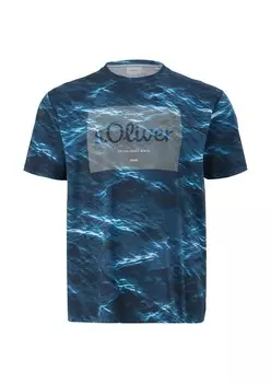 Футболка S.Oliver, синий