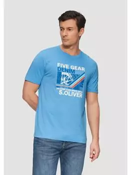 Футболка s.Oliver, синий