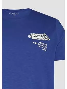 Футболка s.Oliver, синий