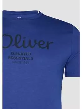 Футболка s.Oliver, синий