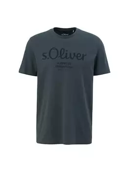 Футболка s.Oliver T-Shirt 1er Pack, темно-серый