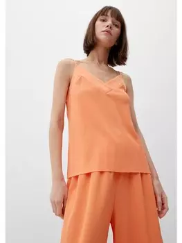 Футболка s.Oliver T-Shirt keine rmellnge, оранжевый