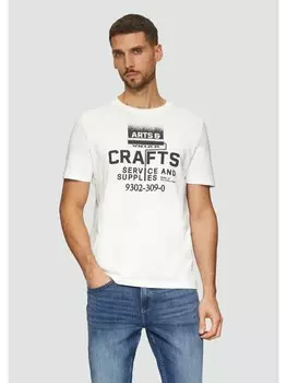 Футболка s.Oliver T-Shirt kurzarm, белый