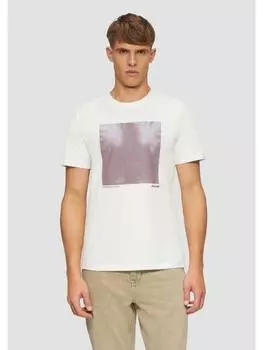 Футболка s.Oliver T-Shirt kurzarm, белый