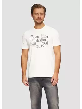 Футболка s.Oliver T-Shirt kurzarm, белый