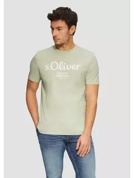 Футболка s.Oliver T-Shirt kurzarm, бежевый