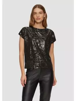 Футболка s.Oliver T-Shirt kurzarm, черный