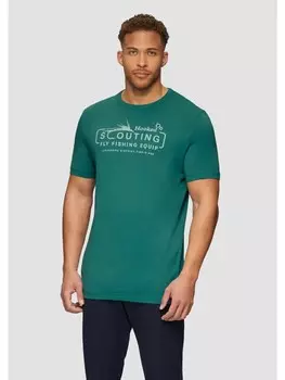 Футболка s.Oliver T-Shirt kurzarm, цвет Petrol