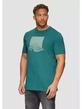 Футболка s.Oliver T-Shirt kurzarm, цвет Petrol