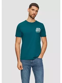 Футболка s.Oliver T-Shirt kurzarm, цвет Petrol