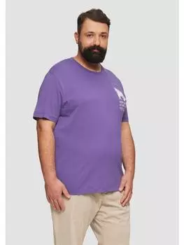 Футболка s.Oliver T-Shirt kurzarm, фиолетовый