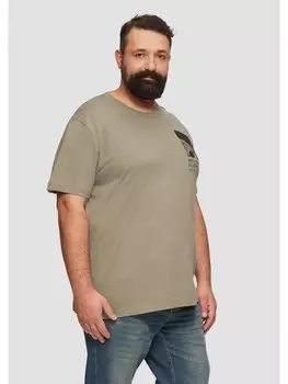 Футболка s.Oliver T-Shirt kurzarm, коричневый