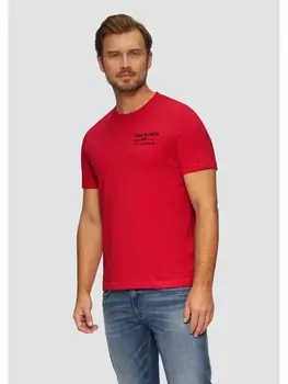Футболка s.Oliver T-Shirt kurzarm, красный