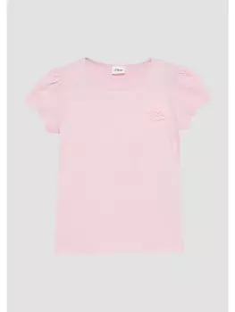 Футболка s.Oliver T-Shirt kurzarm, розовый