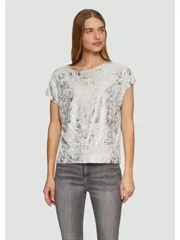 Футболка s.Oliver T-Shirt kurzarm, серый