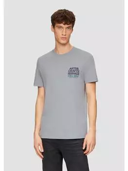 Футболка s.Oliver T-Shirt kurzarm, серый