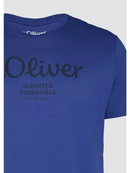 Футболка s.Oliver T-Shirt kurzarm, синий