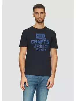 Футболка s.Oliver T-Shirt kurzarm, синий