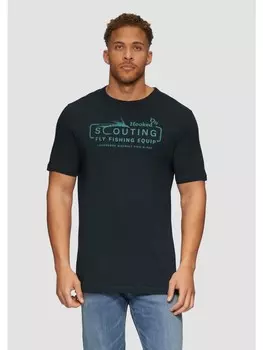 Футболка s.Oliver T-Shirt kurzarm, синий
