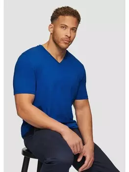 Футболка s.Oliver T-Shirt kurzarm, синий