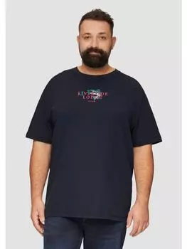 Футболка s.Oliver T-Shirt kurzarm, синий