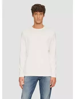 Футболка s.Oliver T-Shirt langarm, белый