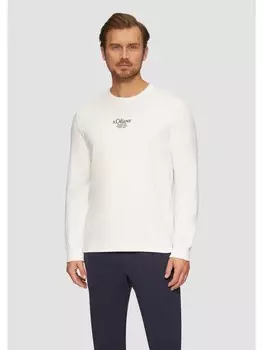 Футболка s.Oliver T-Shirt langarm, белый