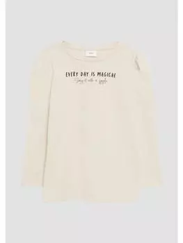 Футболка s.Oliver T-Shirt langarm, бежевый