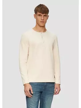 Футболка s.Oliver T-Shirt langarm, бежевый