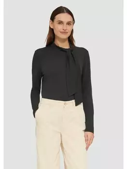 Футболка s.Oliver T-Shirt langarm, черный
