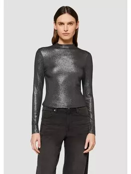 Футболка s.Oliver T-Shirt langarm, черный
