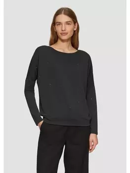Футболка s.Oliver T-Shirt langarm, черный