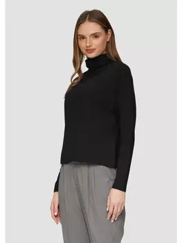 Футболка s.Oliver T-Shirt langarm, черный